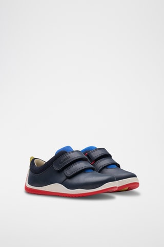 Baskets en cuir Noodle Fun T - Bleu