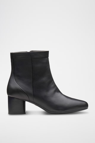 Bottines en cuir Un - Noir