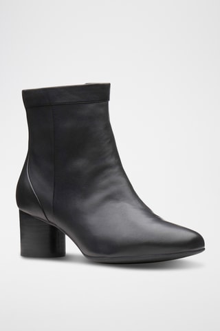 Bottines en cuir Un - Noir