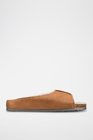 Mules fourrées Fireside - Marron