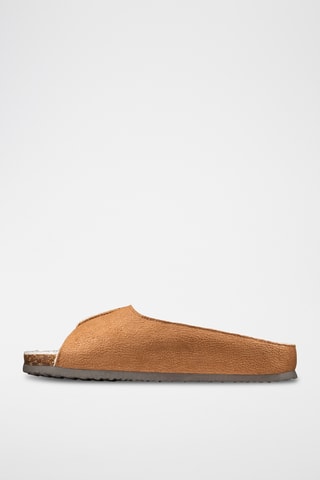 Mules fourrées Fireside - Marron