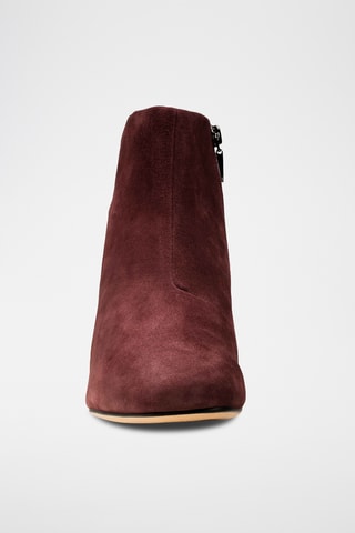 Bottines en nubuck Sheer - Bordeaux