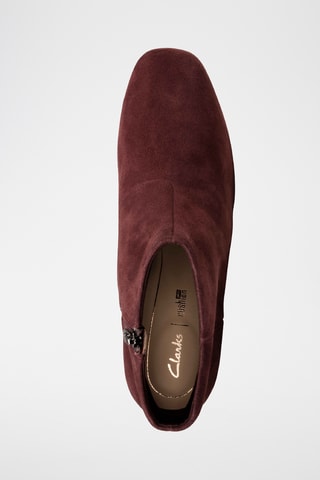 Bottines en nubuck Sheer - Bordeaux