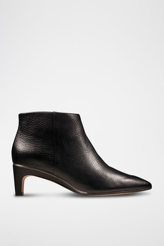 Bottines en cuir Ellis - Noir