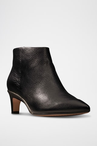 Bottines en cuir Ellis - Noir