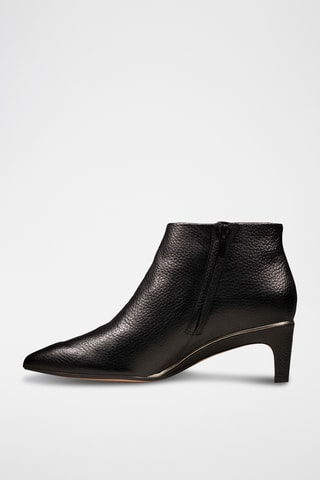 Bottines en cuir Ellis - Noir