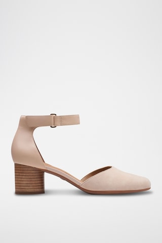 Escarpins en nubuck Un - Rose