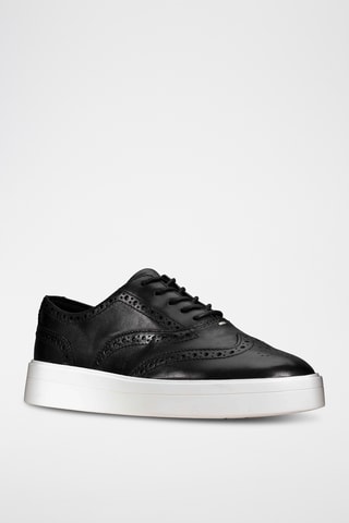 Baskets en cuir Hero - Noir
