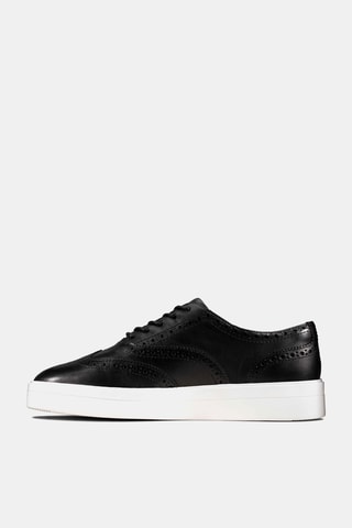 Baskets en cuir Hero - Noir