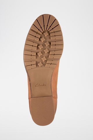 Bottines Chelsea en cuir Mila - Camel