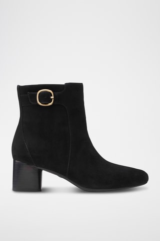 Bottines en nubuck Un - Noir