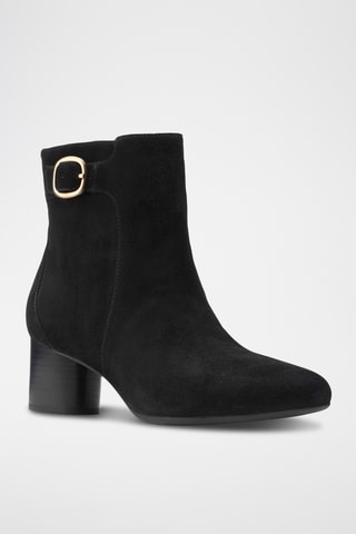 Bottines en nubuck Un - Noir