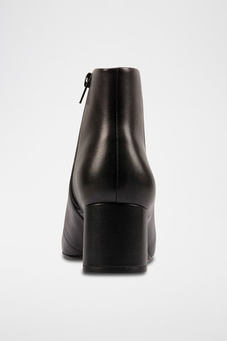 Bottines en cuir Sheer - Noir