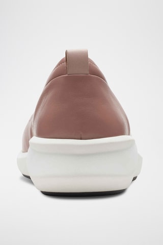 Ballerines compensées en cuir Un - Rose