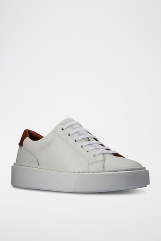 Baskets en cuir Hero - Blanc