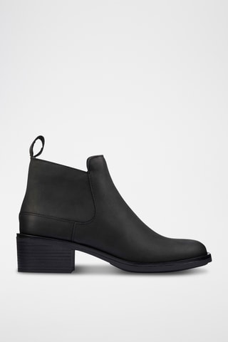 Bottines en cuir Memi - Noir