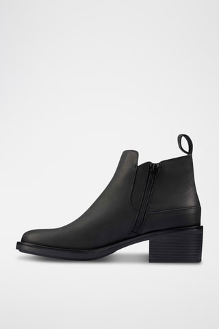 Bottines en cuir Memi - Noir