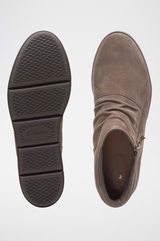 Bottines en nubuck Shaylin - Taupe