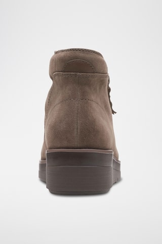 Bottines en nubuck Shaylin - Taupe