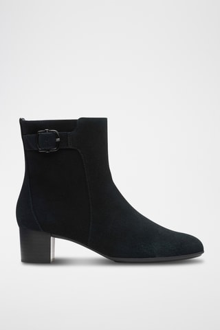 Bottines en nubuck Linnae - Noir