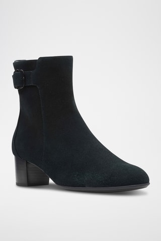 Bottines en nubuck Linnae - Noir