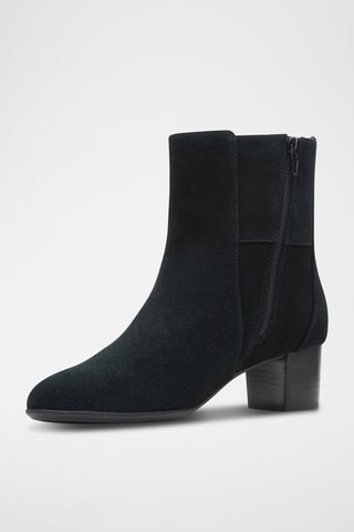 Bottines en nubuck Linnae - Noir