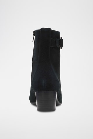 Bottines en nubuck Linnae - Noir