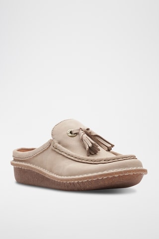 Mules en nubuck Funny - Beige