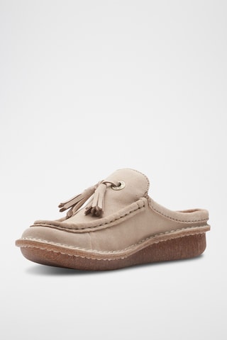 Mules en nubuck Funny - Beige