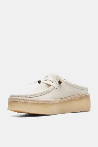 Mules en nubuck WallabeeCup - Ecru