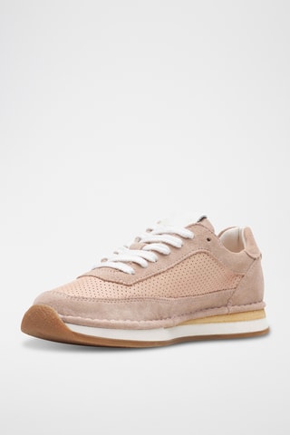 Baskets en nubuck CraftRun - Rose