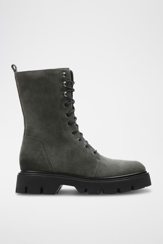 Bottines en nubuck Motive - Gris foncé