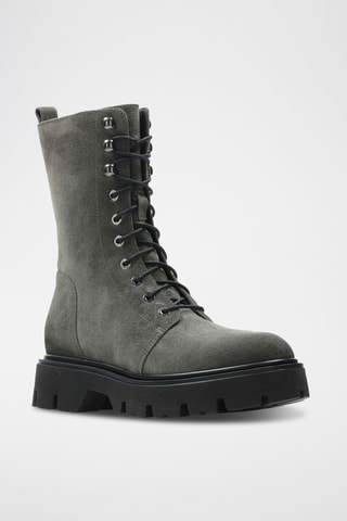 Bottines en nubuck Motive - Gris foncé