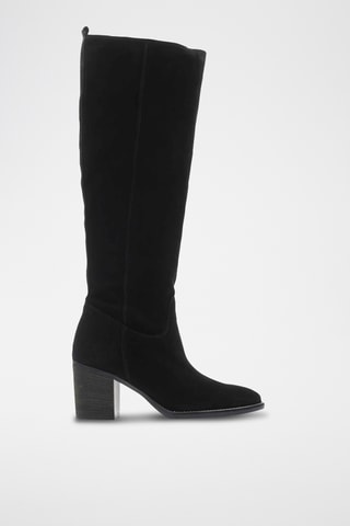 Bottes en nubuck Park - Noir
