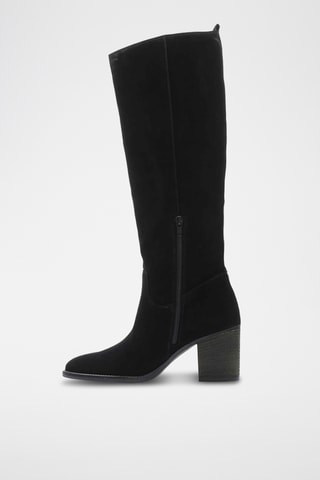 Bottes en nubuck Park - Noir