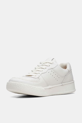 Baskets en cuir CraftCup - Blanc