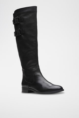 Bottes en cuir Hamble - Noir