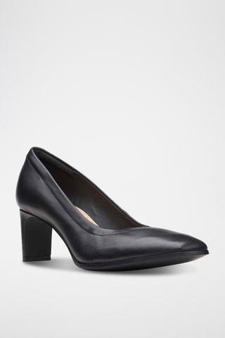 Escarpins en cuir Seren55 - Noir