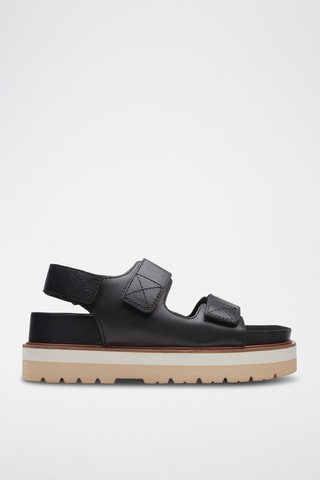Sandales en cuir Orianna - Noir