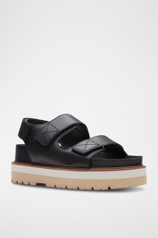 Sandales en cuir Orianna - Noir
