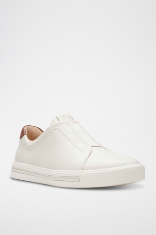 Slip-on en cuir Un - Blanc