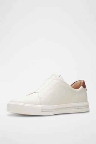 Slip-on en cuir Un - Blanc