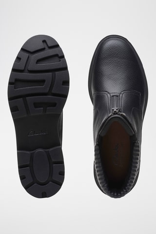Bottines en cuir Calla - Noir