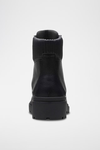 Bottines en cuir Calla - Noir