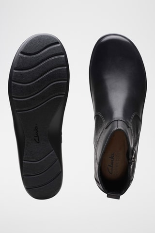 Bottines en cuir Cora - Noir