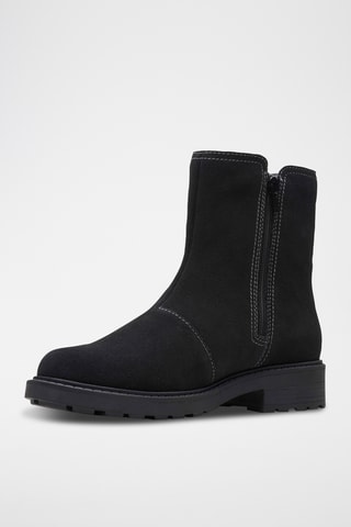 Bottines en nubuck Opal - Noir