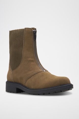 Bottines en nubuck Orinoco2 - Vert olive