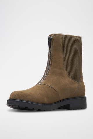 Bottines en nubuck Orinoco2 - Vert olive