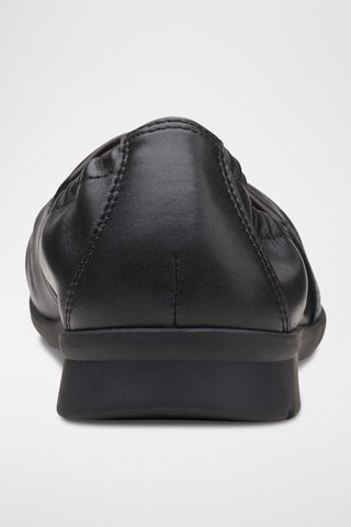 Slip-on en cuir Jenette - Noir
