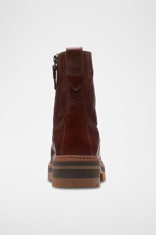 Bottines en cuir Orianna - Marron